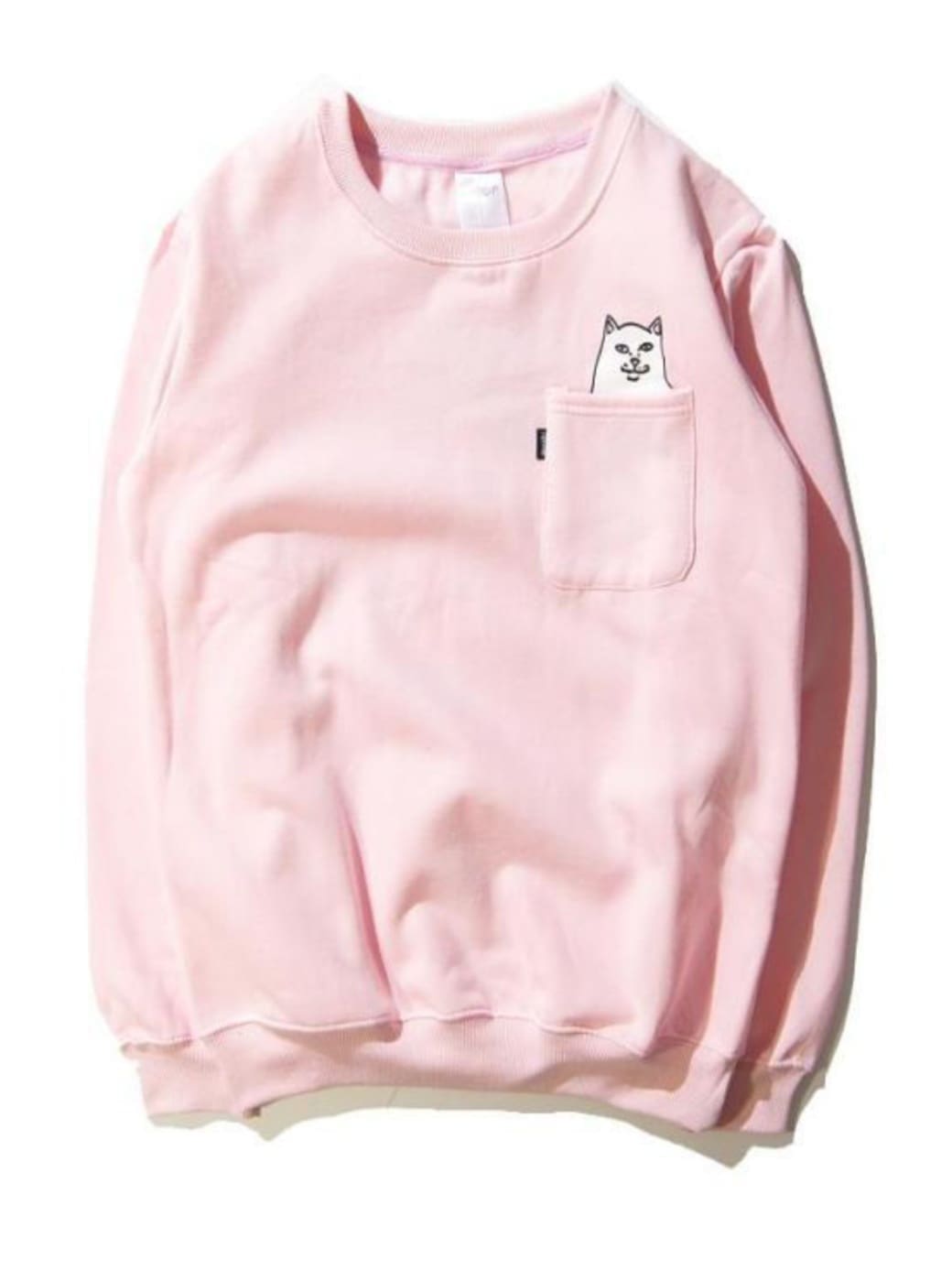 Ripndip Pocket Middle Finger Cat Pullover