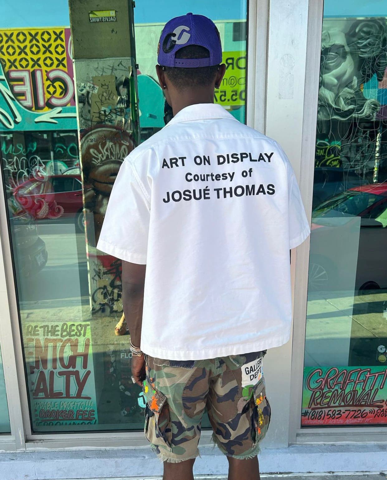 Gallery Dept Embroidered Parker Shirt