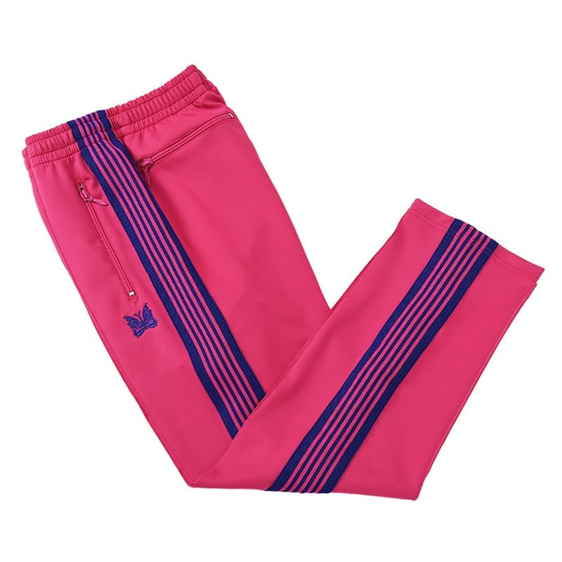 Needles Butterfly Embroidery Side Stripe Pants (Ins)