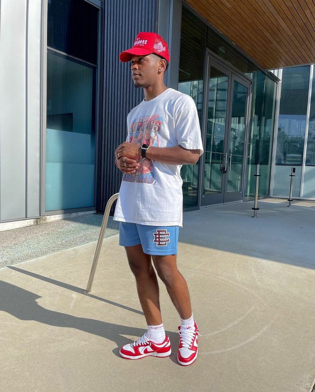 Eric Emanuel Sports Mesh Shorts