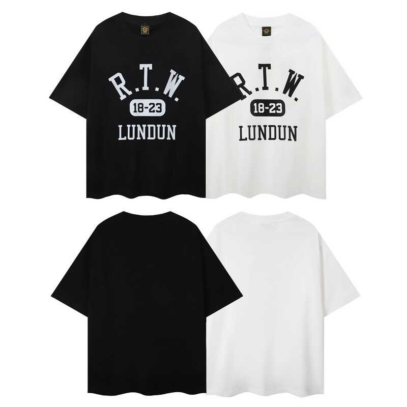 Corteiz Devil Island Summer Letter Printed T-Shirt Men’s and Women’s Cotton Casual Round Neck