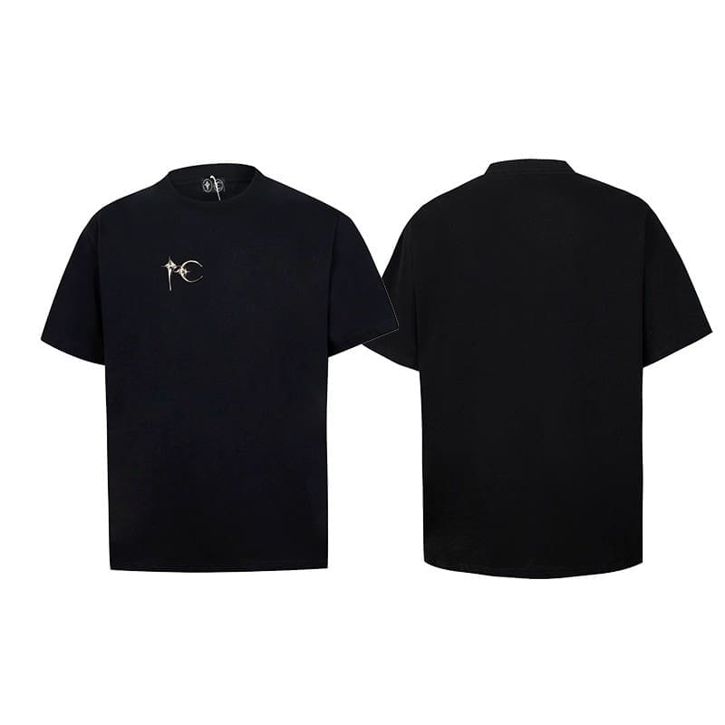 Thug Club Chest Embroidery Half Sleeve Tee