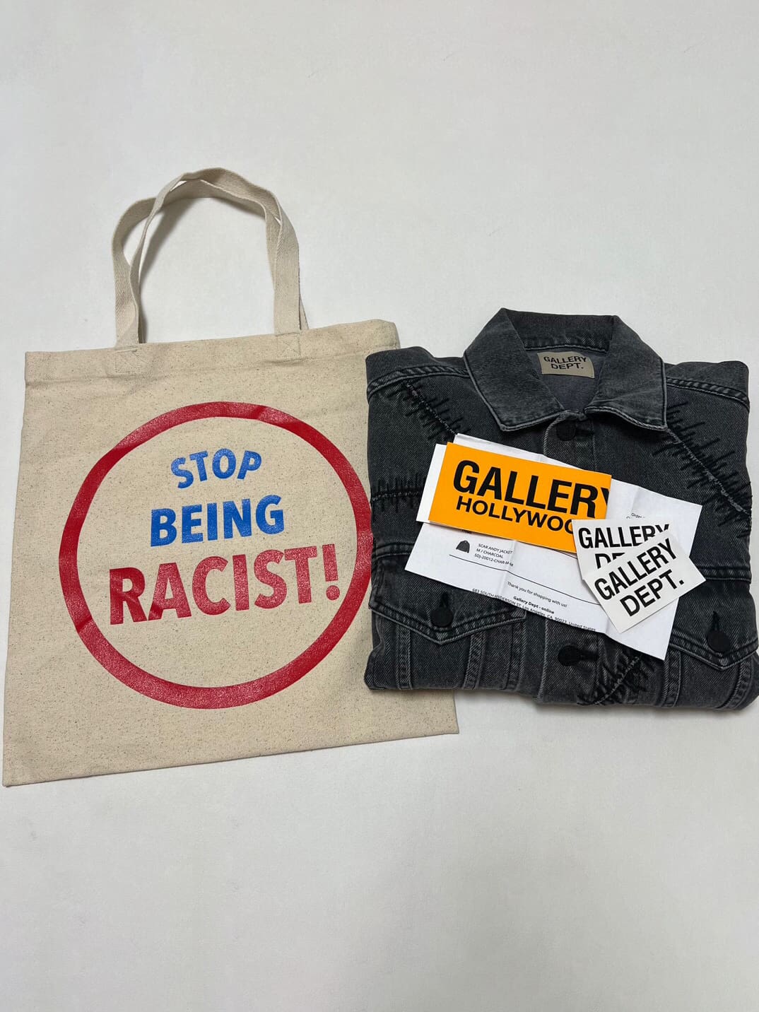 Gallery Dept. Scar And Y Vintage Denim Jacket