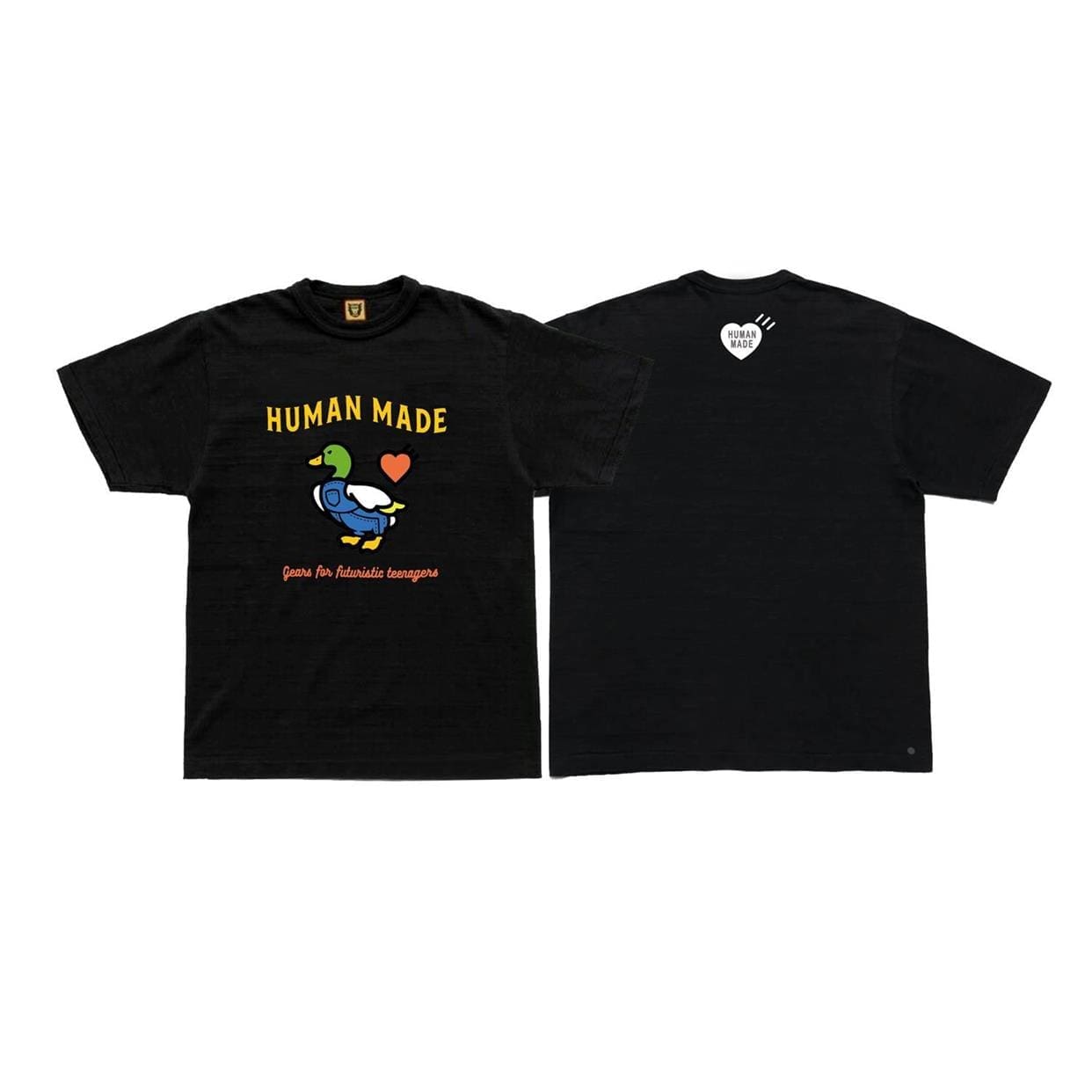 Human Made Cartoon Duck Heart Tee