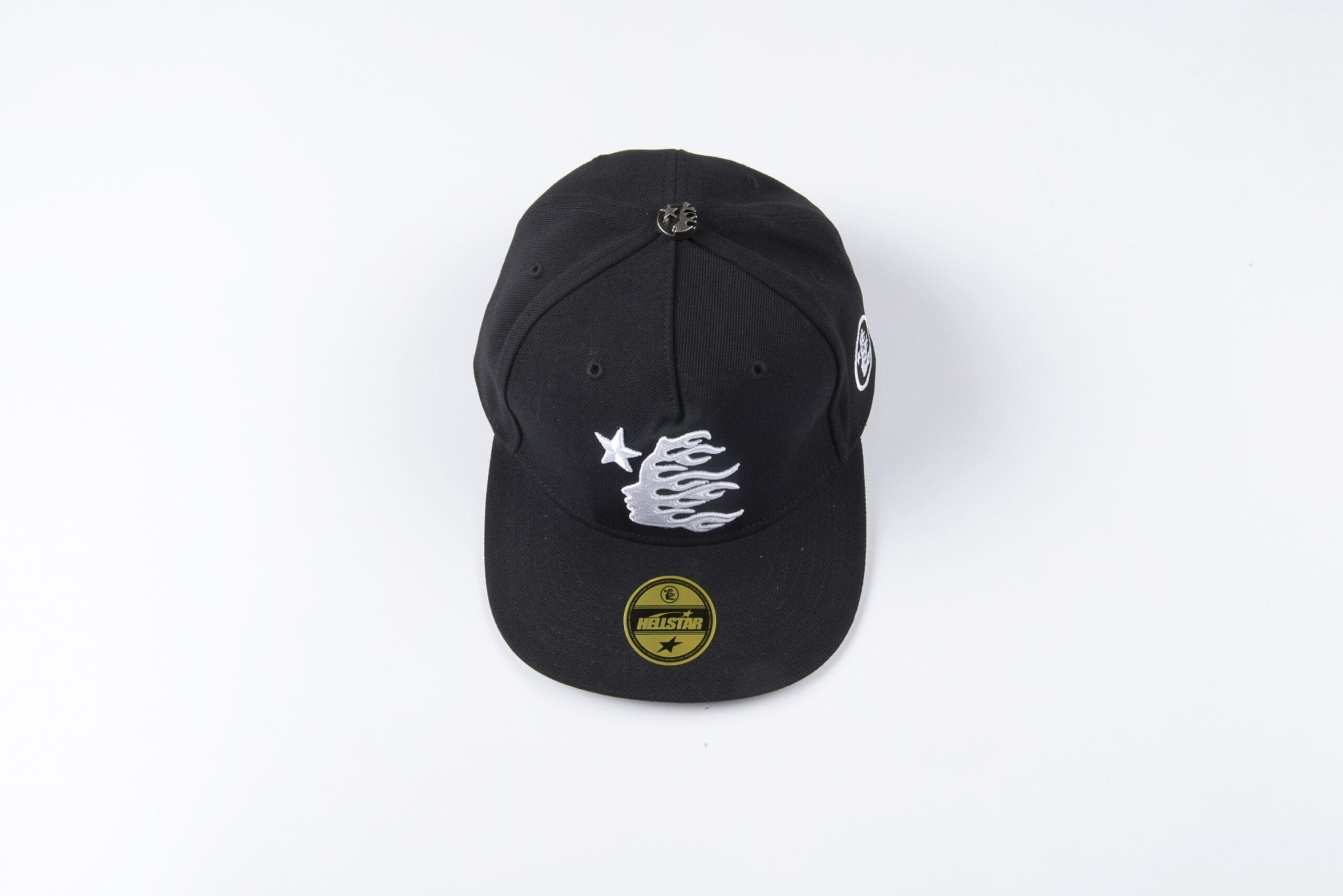 H*lst*r studios rhinestone logo fitted baseball cap for men and women