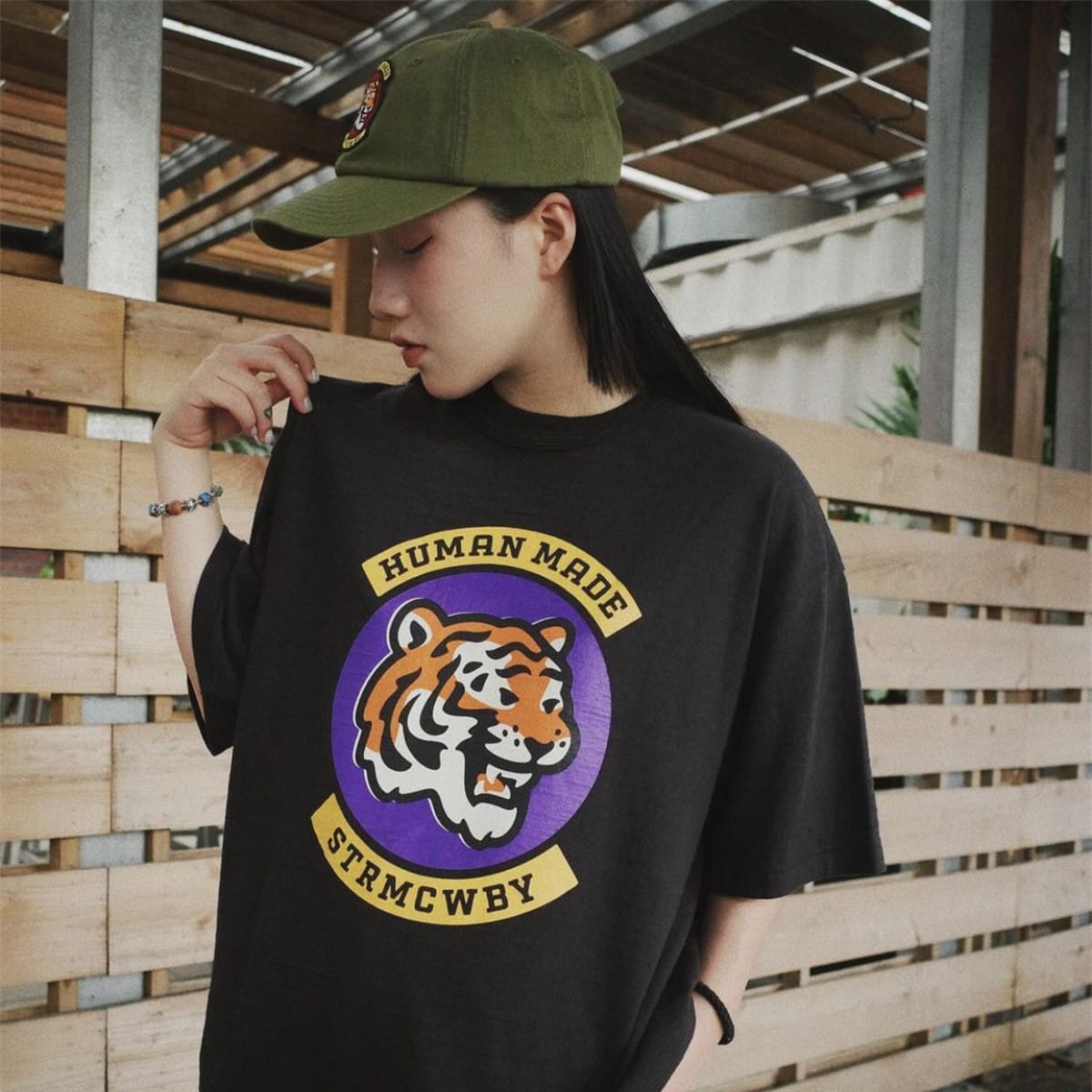 Humanmade Tiger Head Short Sleeve Tee