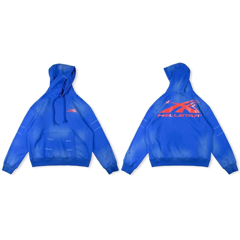 H*lst*r studios marble tie-dye hoodie