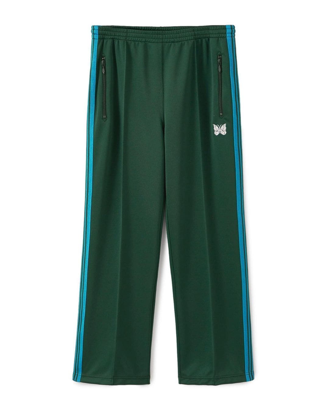 Needles Butterfly Embroidery Side Stripe Pants (Style 3)