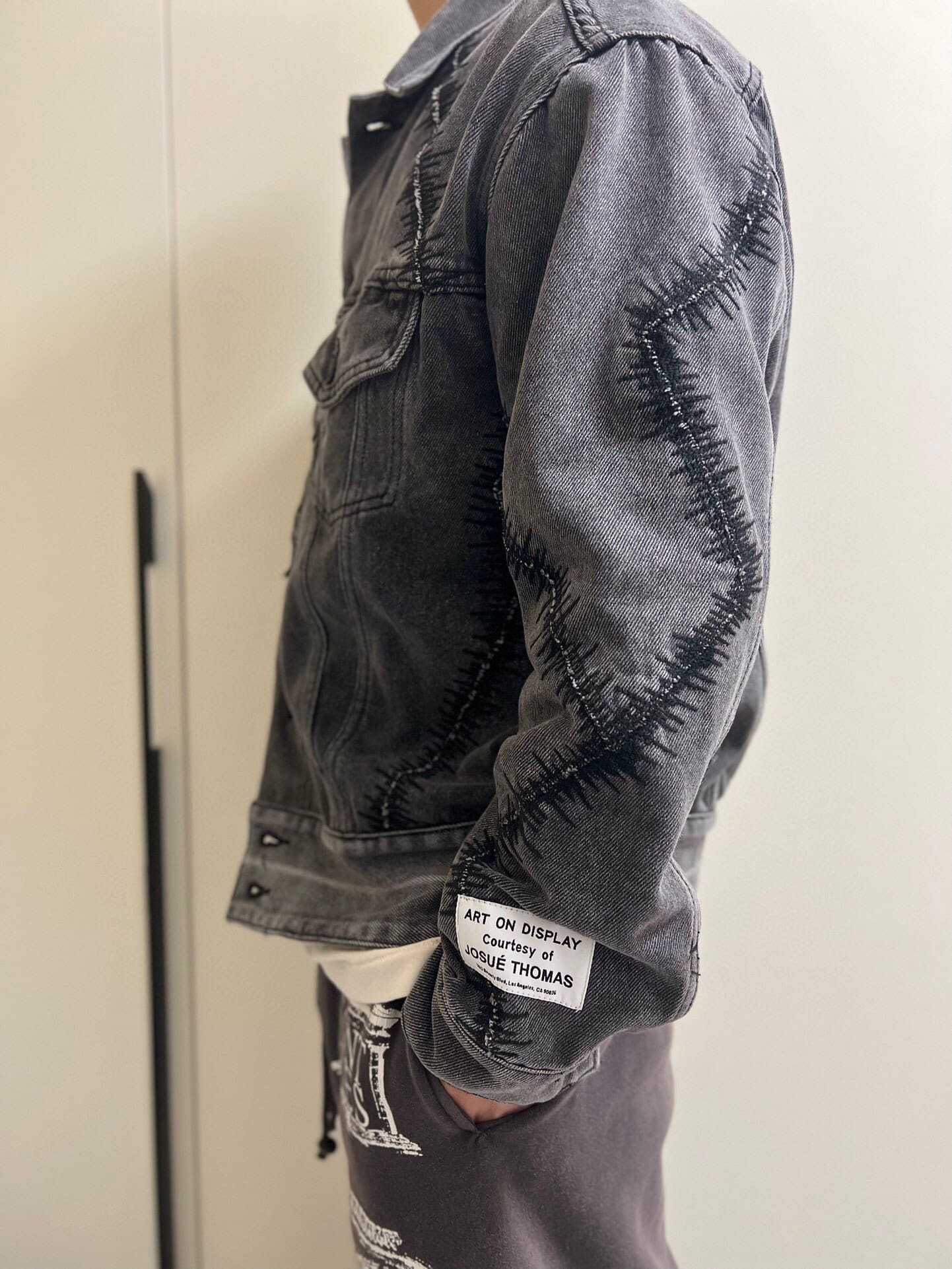 Gallery Dept. Scar And Y Vintage Denim Jacket