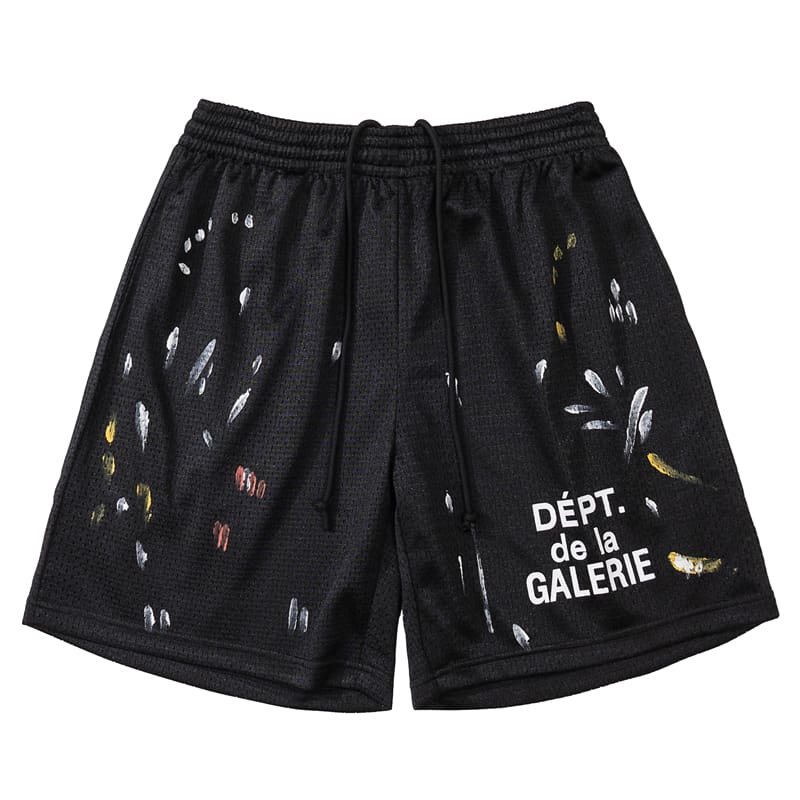 Gallery Dept Hand-Painted Splash Ink Shorts