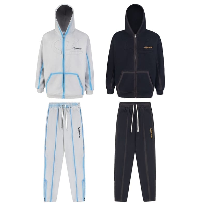 Trapstar Maychao New Affixed Cloth Embroidery Hooded Cardigan