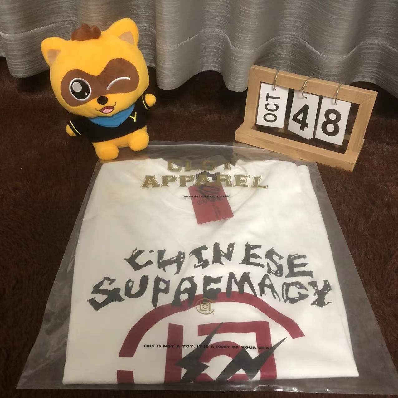 Clot Fujiwaro Lightning Print T-Shirt (22Ss)