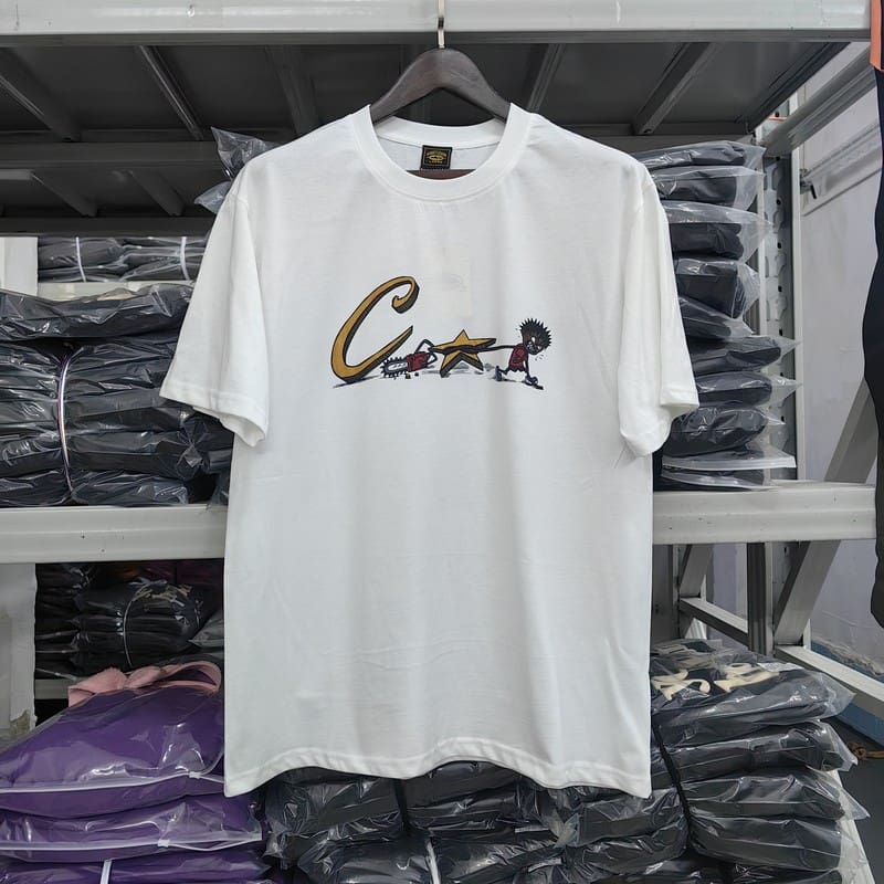 Corteiz Letters Printed Loose T-Shirt Summer Casual Half Sleeve