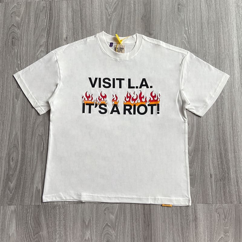 Gallery Dept Vintage Color Paint-Splash T-Shirt