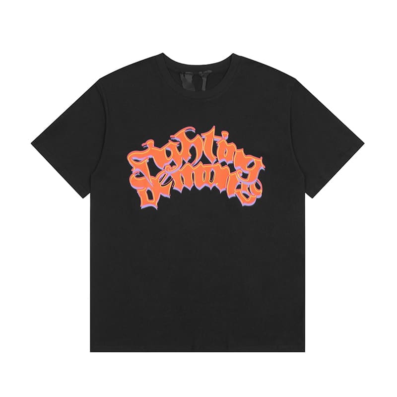 VLONE FOG 999 Juice WRLD Fighting Demons Album Lumin Short Sleeve T-Shirt