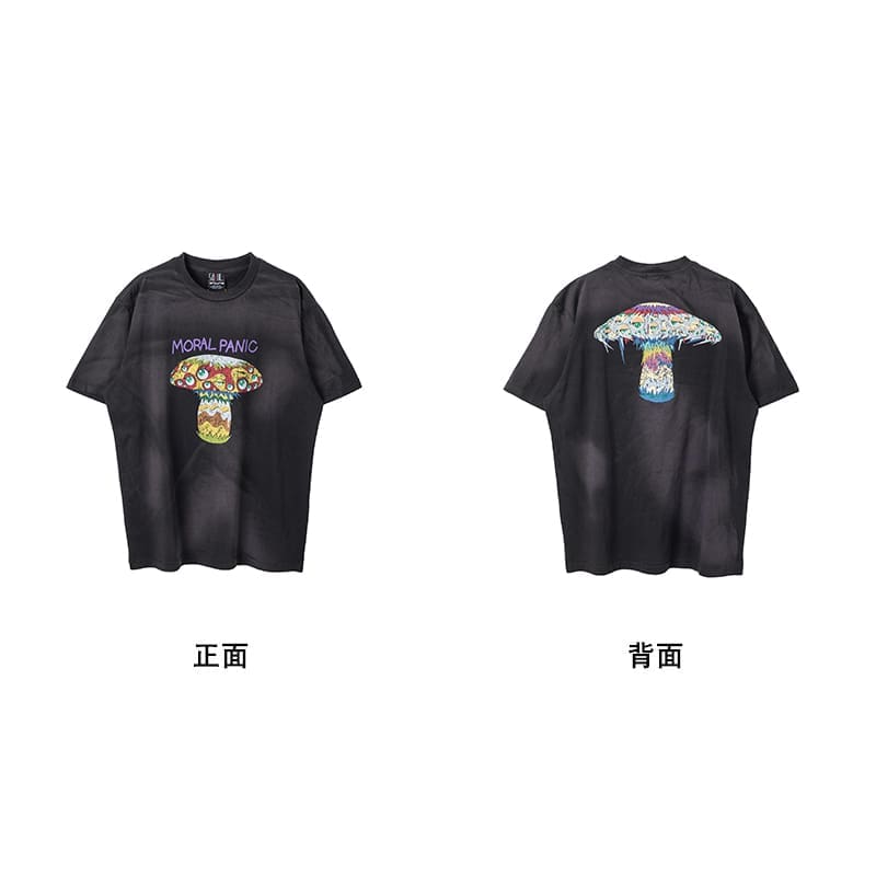 Saint Michael Vintage Short-Sleeved T-Shirt European Hip Hop Niche Style