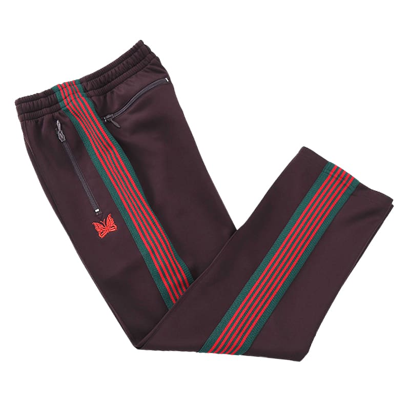 Needles Butterfly Embroidery Side Stripe Pants (Ins)