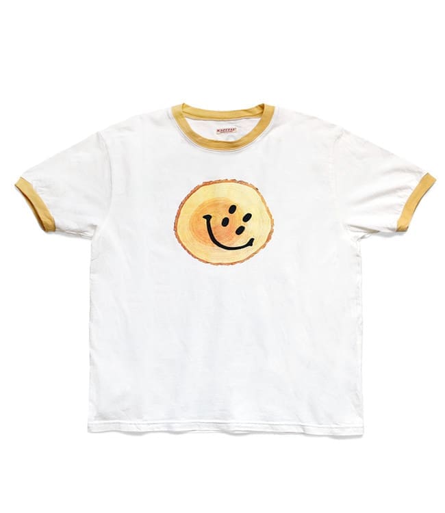 wine warmer kapital 21ss smiley F**e t-shirt