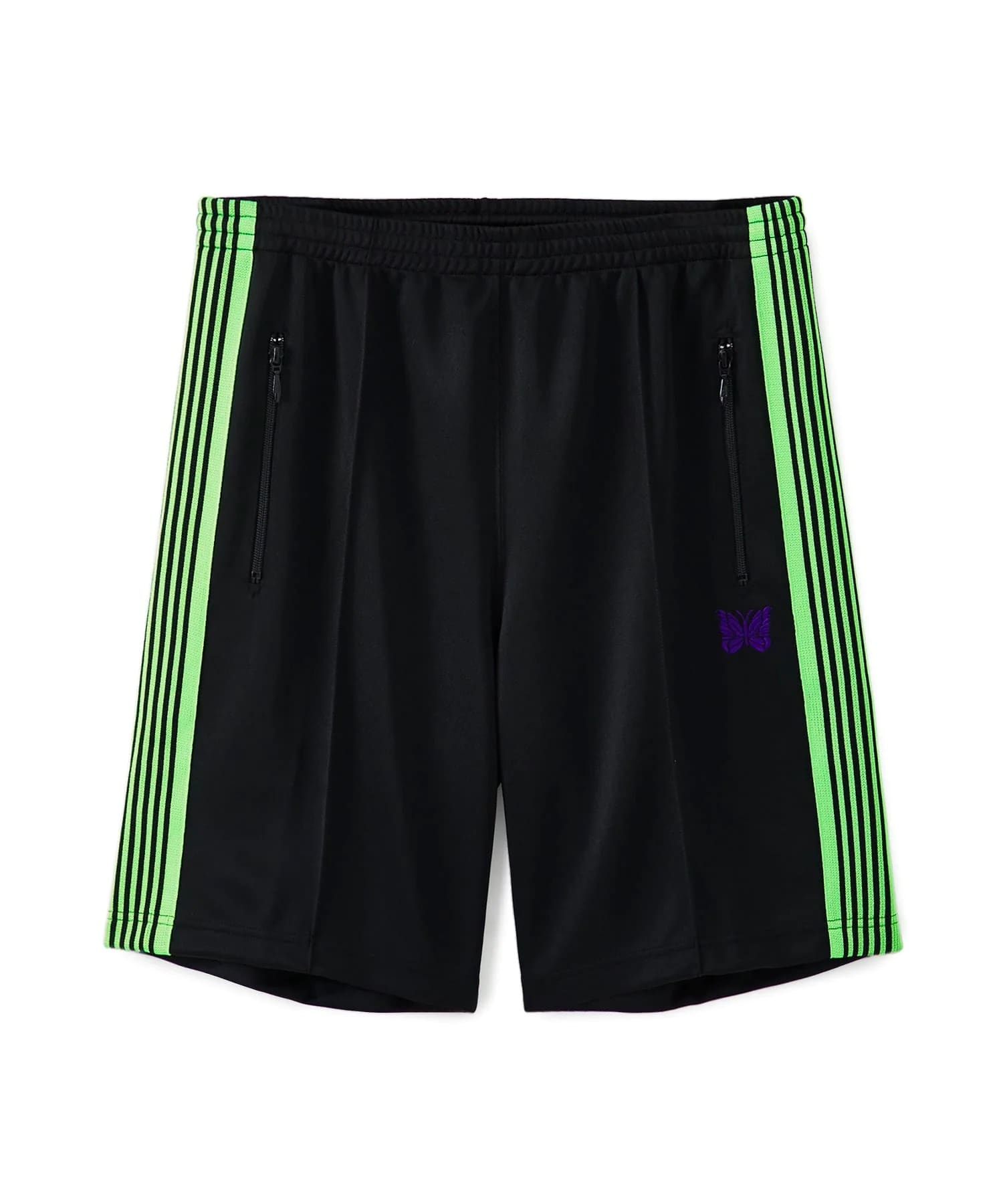 Needles Butterfly Embroidery Shorts (Wild Striped)