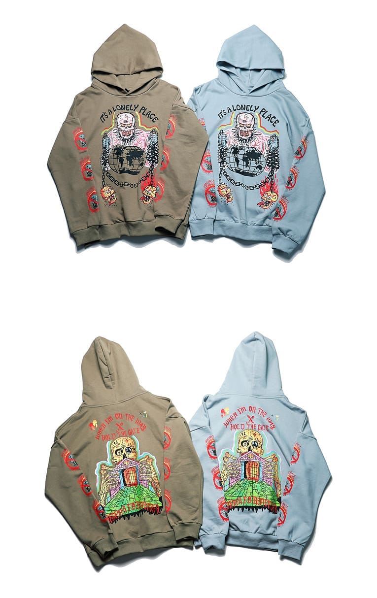 Kanye Big Talker Skull Devil Hoodie