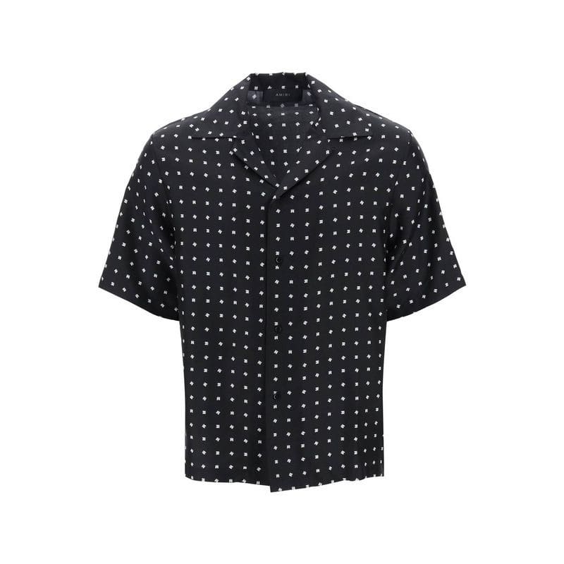 Amiri Fw24 Letter Print Polo Shirt