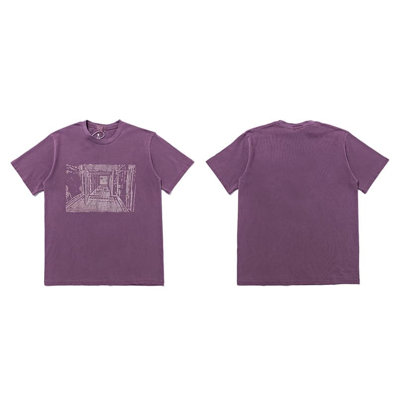 Cavempt Washed Batik Distressed Tee