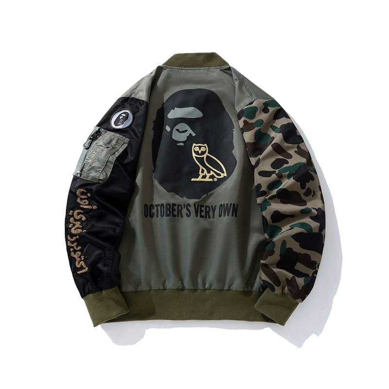 Ape X Ovo Camouflage Jacket
