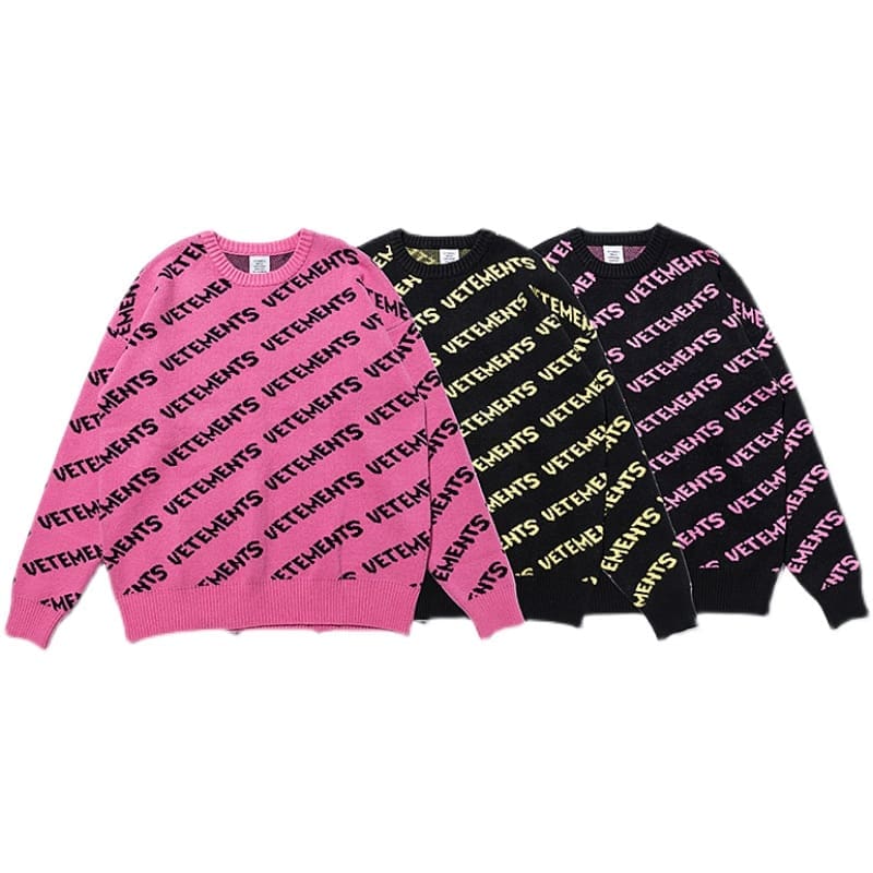 Vetements Klein Blue Sweater