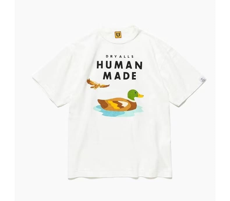 Human Made Duck Letter Short Sleeve Tee