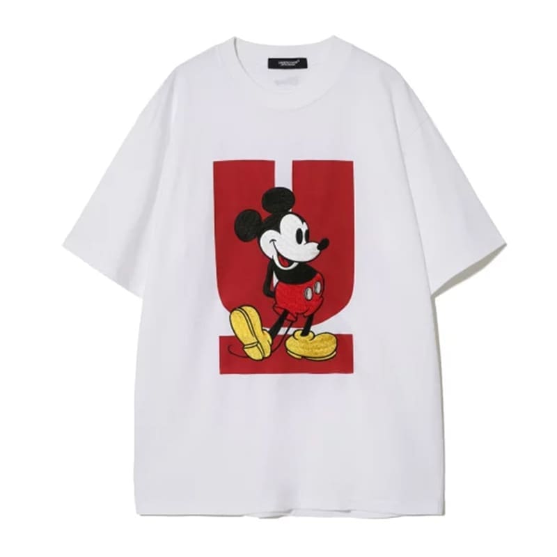 Undercover Takahashi Shield Joint-Name Cartoon Print Loose T-Shirt