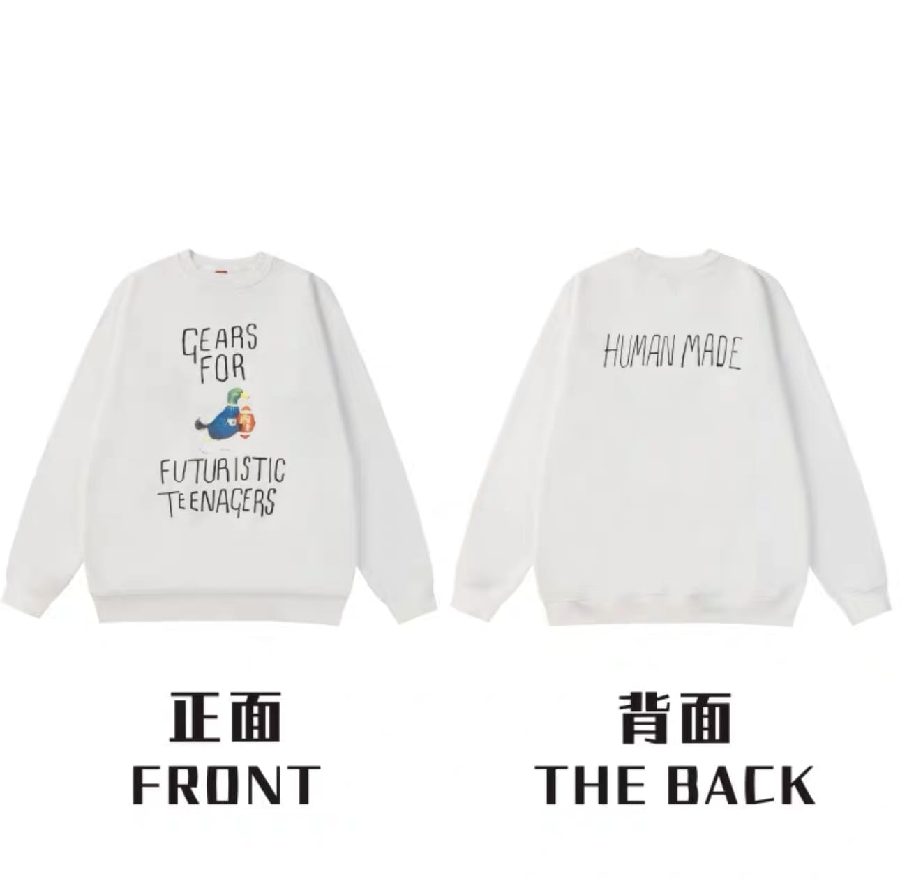 Humanmade Retro Fashion Long Sleeve Tee