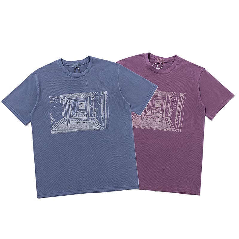 Cavempt Washed Batik Distressed Tee 2