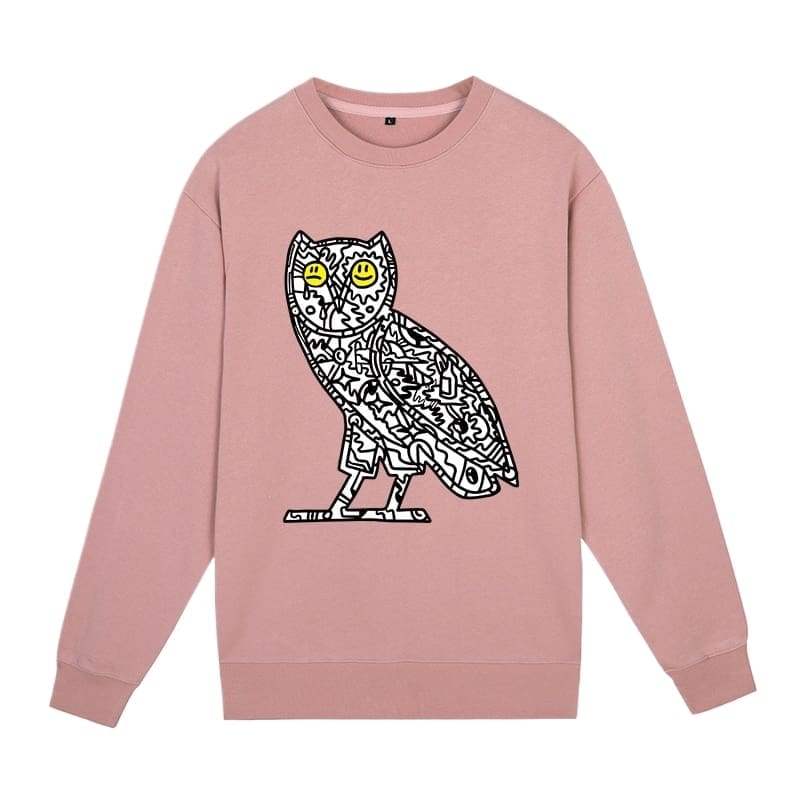 Owl Ovo Sweater With Drake’S Clb Art