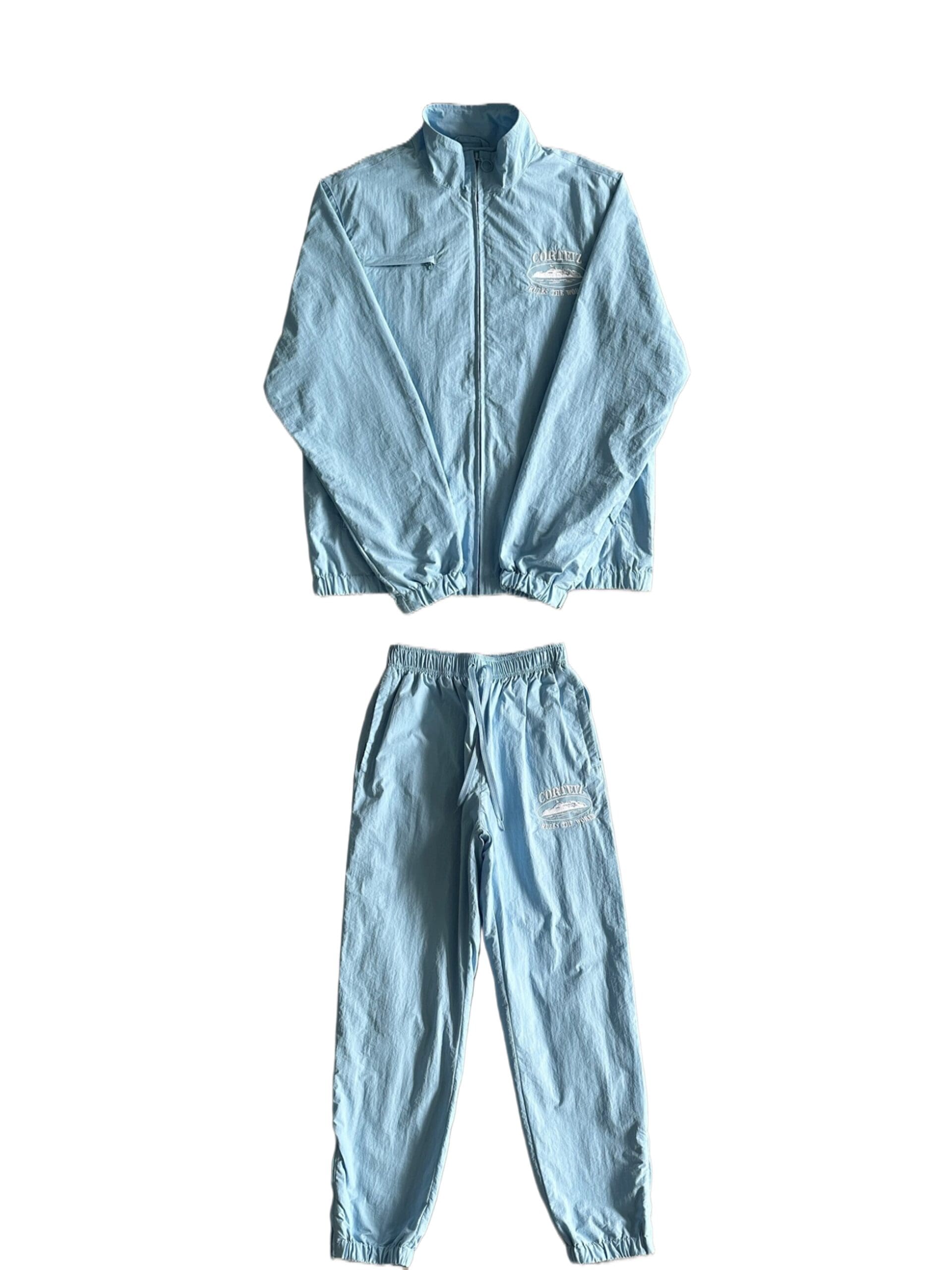 Corteiz Light Blue Jacket Men’s Casual Street Fashion