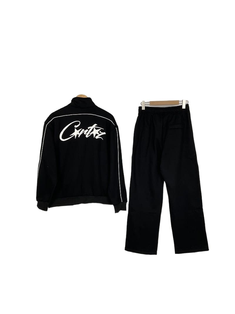 Corteiz Devil Island Embroidered Stand Collar Jacket