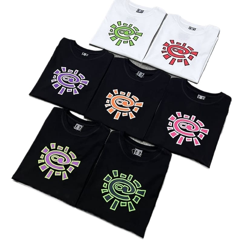 ADWYSD Sun Roll Basic Printed Cotton T-Shirt for Baby Boy and Girl Summer