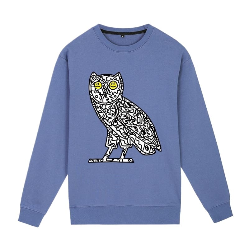 Owl Ovo Sweater With Drake’S Clb Art