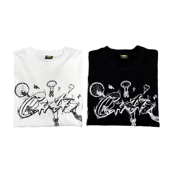 Corteiz Devil Island Character Letter T-Shirt