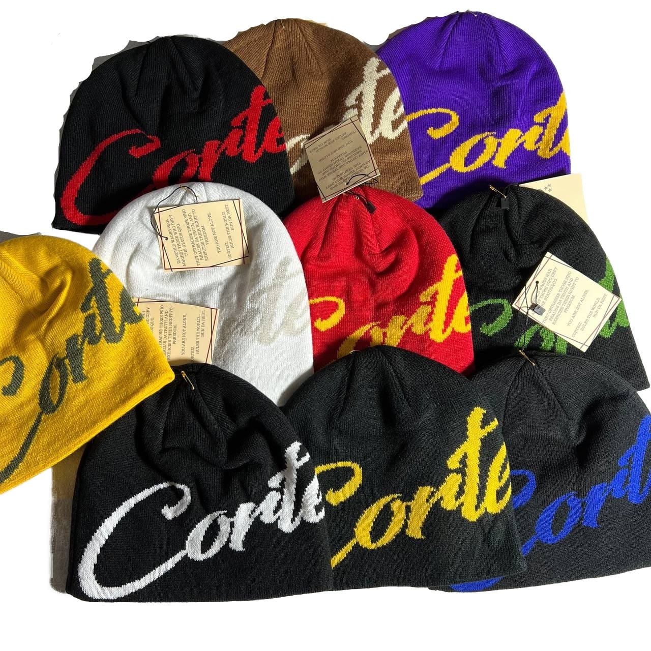 Corteiz Co Letter Beanie Hat