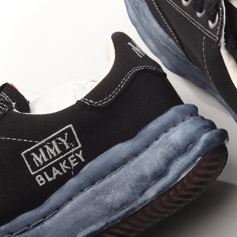 mmy Ma*s*n miharayasuhiro wayne original sole leather low sneaker grwy c