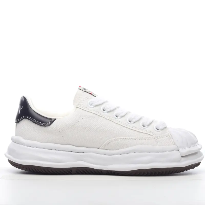 mmy Ma*s*n miharayasuhiro wayne original sole leather low sneaker grwy d