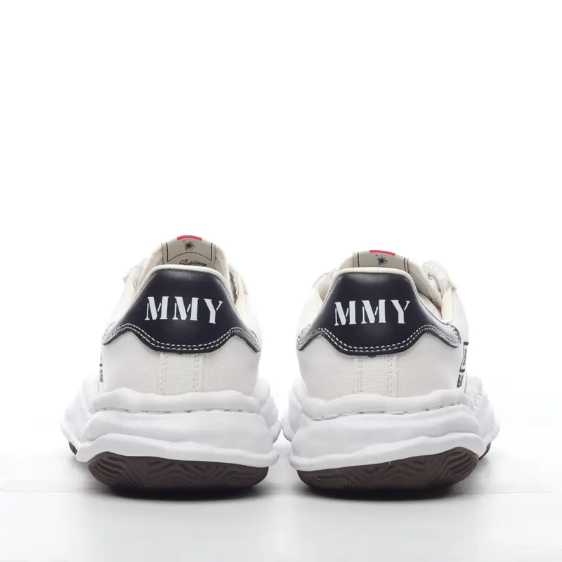 mmy Ma*s*n miharayasuhiro wayne original sole leather low sneaker grwy d