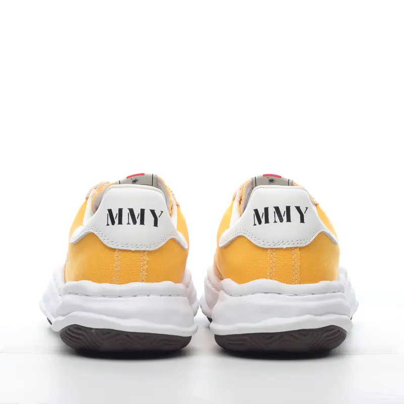 mmy Ma*s*n miharayasuhiro wayne original sole leather low sneaker grwy f