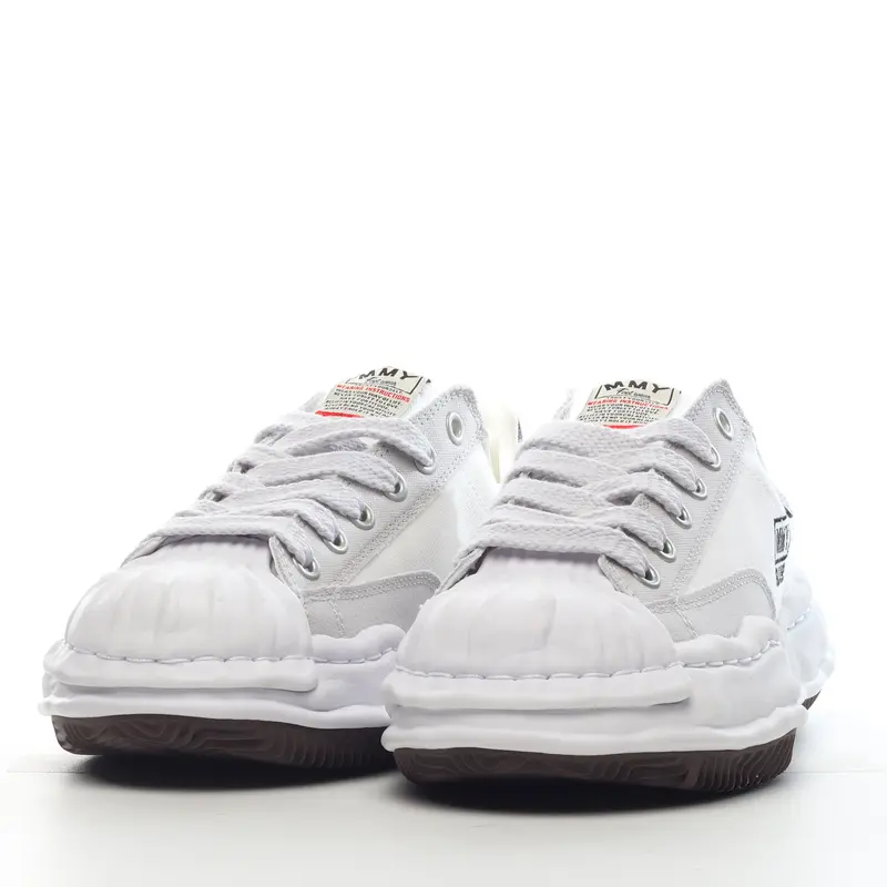 mmy Ma*s*n miharayasuhiro wayne original sole leather low sneaker xqwr