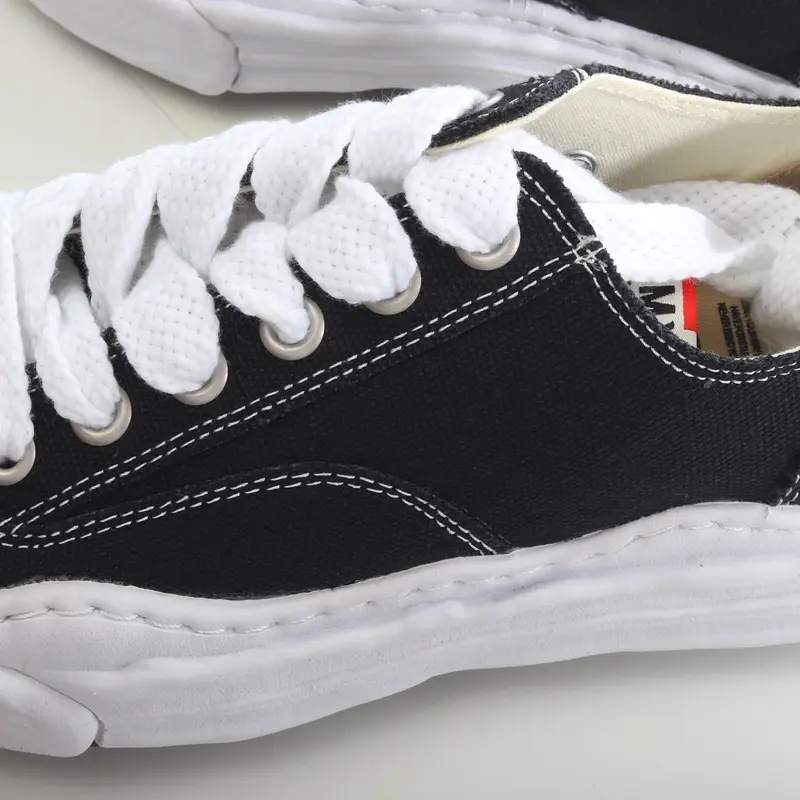 mmy Ma*s*n miharayasuhiro wayne original sole leather low sneaker xqww