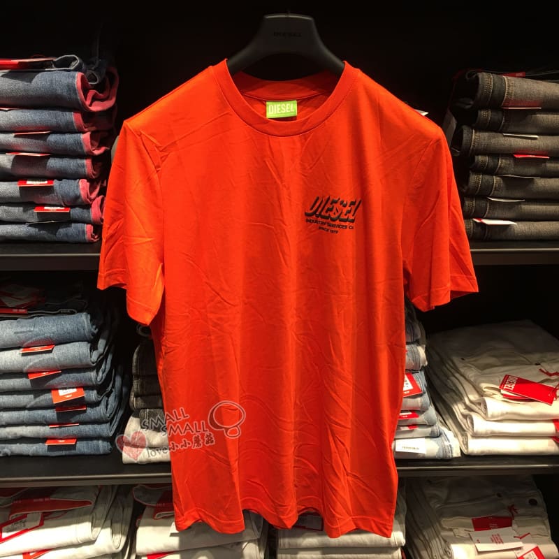 Diesel Diesel men’s round neck fashion casual printing summer short sleeve T-SHIRT T-DIEGO-T10 T-SHIRT