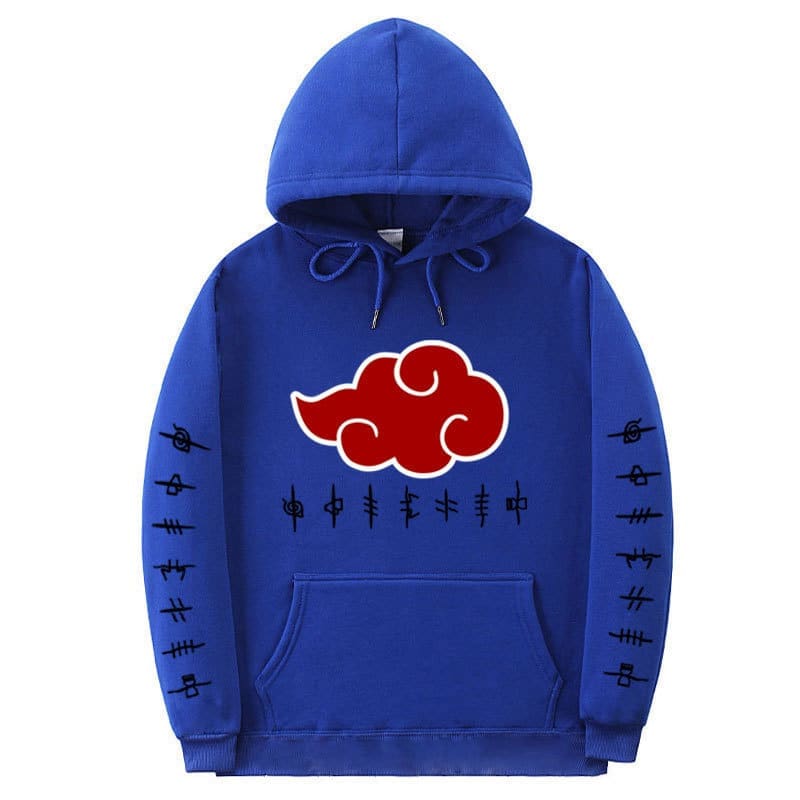 Naruto Sasuke Anime Printed Hooded Sweatshirt for Men and Women