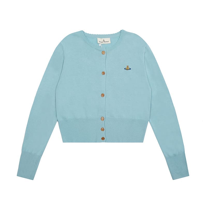 u1u1enne westwood spring commuter cardigan light luxury trendy brand for women