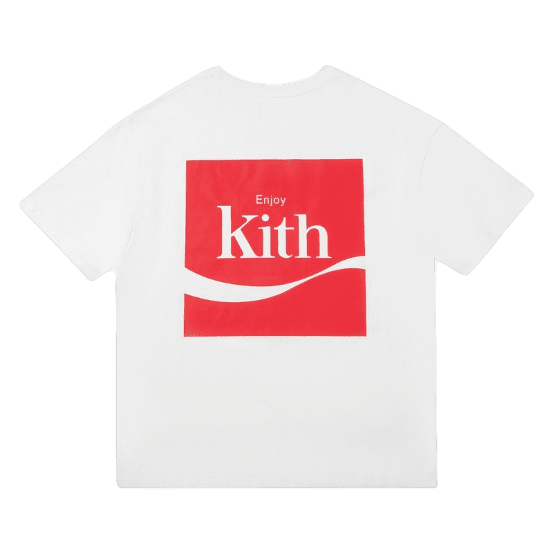 Kith Coca Cola Joint Name Short Sleeve T-Shirt for Men and Women