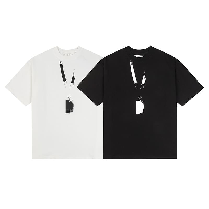 ma*s*n Ma*i*la mm6 digital pattern short sleeve t-shirt series a